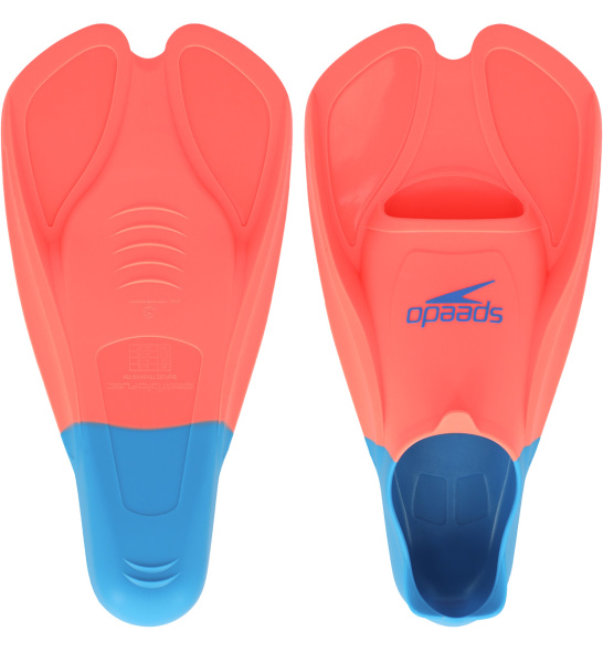 Ласты Speedo Trainning Fin (10-11 (44.5-46); коралловый/голубой)